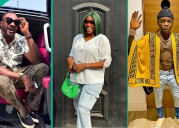 Portable Confronts Nollywood Star Odunlade Adekola Over Intimate Hug with Baby Mama