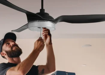 How to fix a noisy ceiling fan