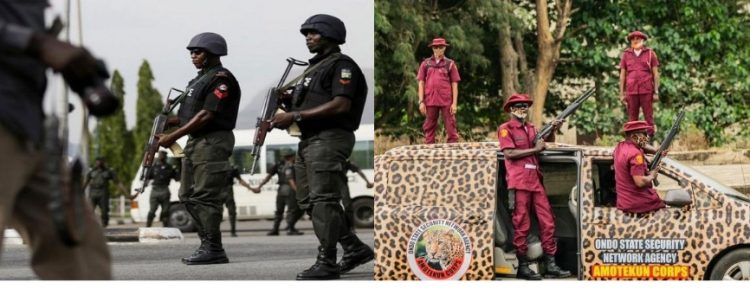 Ondo Amotekun and Nigeria Police Clash