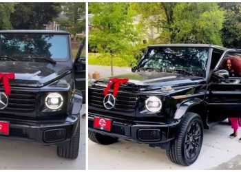 Nigeria: Afrobeat Superstar, Davido Gift Wife Chioma 2025 G-Wagon (Video)