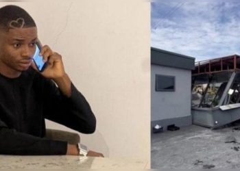 Nigerian: Ola Of Lagos Reacts After His Car Showroom Got Demolished(Video)