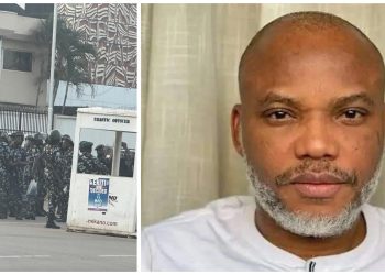 Nigeria: Police Take Over Unity Fountain, Harass Passers-by Ahead Of #FreeNnamdiKanuNow Protest(Photos)