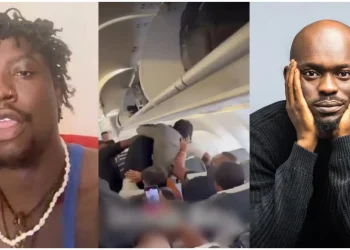 VeryDarkMan explains why He Fought Mr Jollof  Midair on plane (Video)