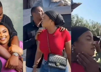Nollywood Actors Timini Egbuson and Bimbo Ademoye sparks dating rumours (Video)