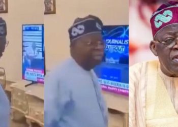 Outrage Grows as Tinubu Seen Laughing in Viral Vide Amid School Abductions