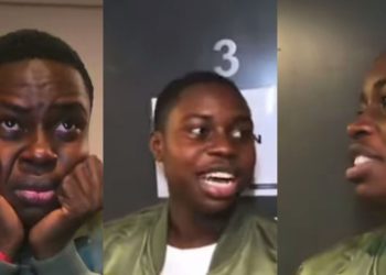 Nigerian Tiktok Star Peller in tears as bouncer pushes him at Olamide’s concert (Video)