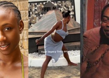 Popular Nigerian Dancer Korra Obidi twerks at Fela’s grave, Sparks Outrage (Video)