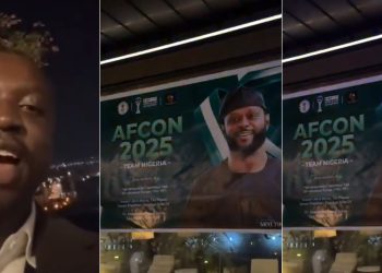 Nigeria: Social Media Critic Verydarkman reacts as he sees poster of Seyi Tinubu in Morocco, shares what he noticed (Video)