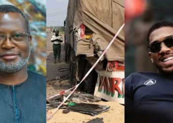 Nigeria: “I was one vehicle behind “- Man shares what FRSC officials did at scene of Anthony Joshua’s car crash