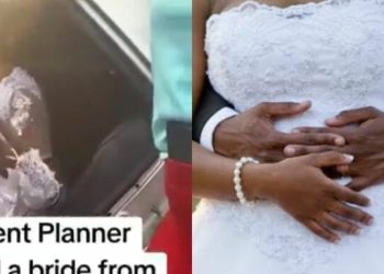 Nigeria: Drama as event planner blocks bride from attending wedding over unpaid bills (Video)