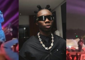 Trending —Chaos in Abuja as Crowd Throws Sachet Water and Bottles at Nigerian Rapper Blaqbonez on Stage (Video)