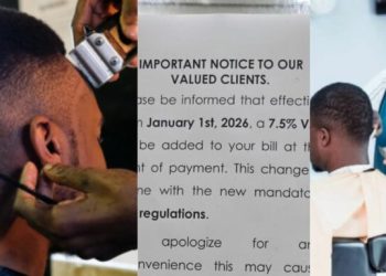 Nigeria— 2026 Tax Reforms: Man speaks out as barber imposes VAT on customers, shares proof