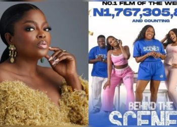 “Road to 2 billion” –Nollywood Actress Funke Akindele beats her previous record, shares her secret to success