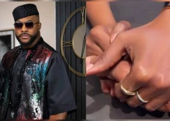 Nigeria: Actor Bolanle Ninalowo leaves online in-laws in detective mode as he shares Picture with a mystery lady’s hand
