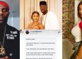 Nigerian Singer Odumodublvck’s Instagram DM to Carter Efe’s baby mama surfaces, sets tongue wagging