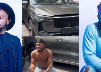 Nigerian Music Legend D’banj Gifts Slimcase ₦65m Car, Leaves Fans Emotional (Video)