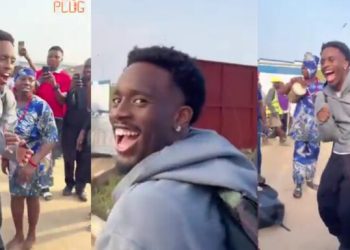 Popular American streamer Kai Cenat touches down in Nigeria for second time (Video)