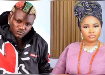 Nigerian Singer Portable drags girlfriend, Queen Dami, for publicly denying him (Video)