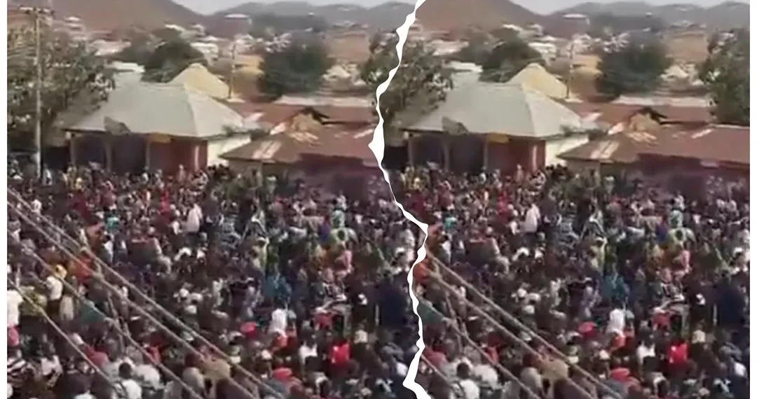 Protests Erupt in Plateau Over Deadly Palm Sunday Attacks (Video)