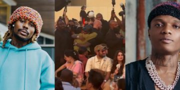 Nigeria: Social Media Buzzes As Asake And Wizkid Share Hug At Paris Fashion Week (Video)