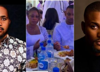 Nigeria: “There’s nothing worse than this” – Man blasts guests for eating at Alexx Ekubo’s funeral (Video)