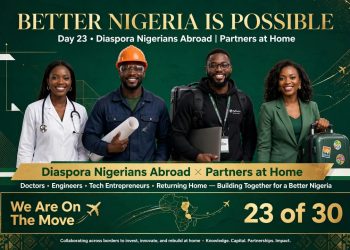 Day 23: Better Nigeria is Possible - Diaspora, Nigerians Abroad, Partners at Home