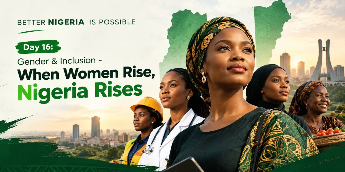 BETTER NIGERIA IS POSSIBLE — Day 16: Gender & Inclusion — When Women Rise, Nigeria Rises
